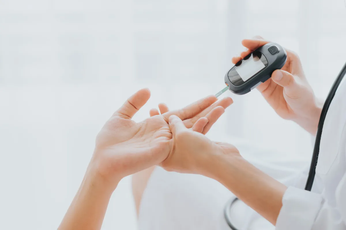 Illustration Of Healthy Eating Habits For Diabetes Management